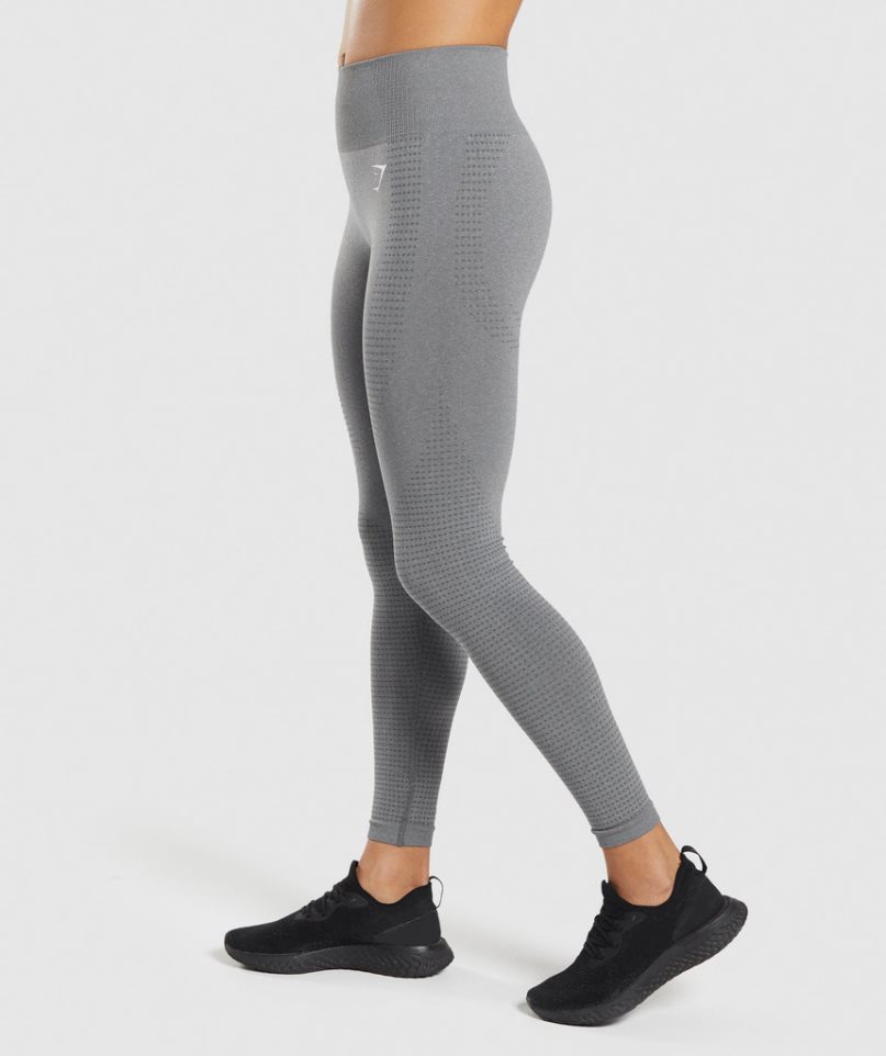 Women's Gymshark Vital Seamless 2.0 Leggings Grey | NZ 7WYBAS